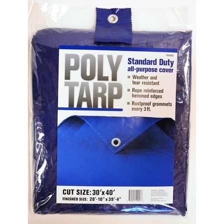 Projex Tarp Poly 30'X40' Blue KSA3040